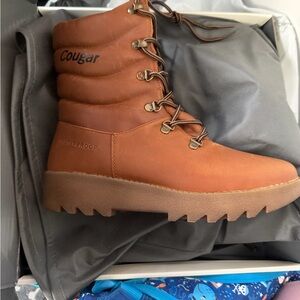 Cougar Women's Tan Waterproof Boots